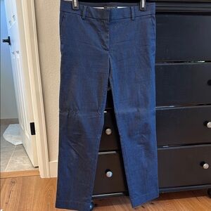 Ann Taylor Navy Blue tailored Ankle Pants